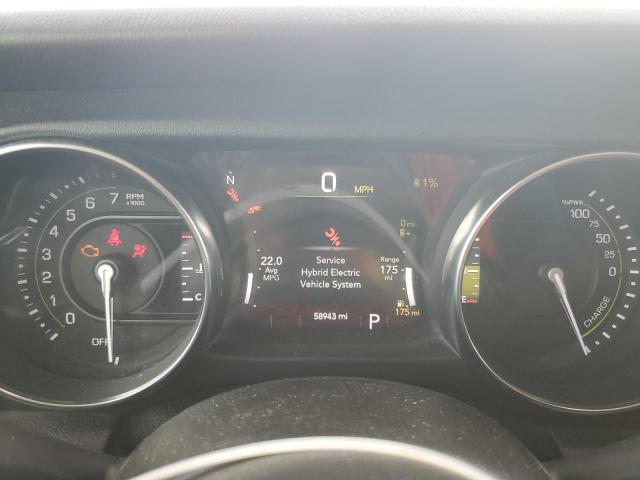 1C4JJXP66MW758786 - 2021 JEEP WRANGLER U SAHARA 4XE WHITE photo 9