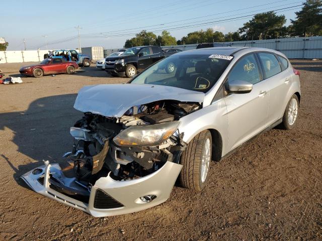 1FADP3N2XEL369243 - 2014 FORD FOCUS TITANIUM SILVER photo 2