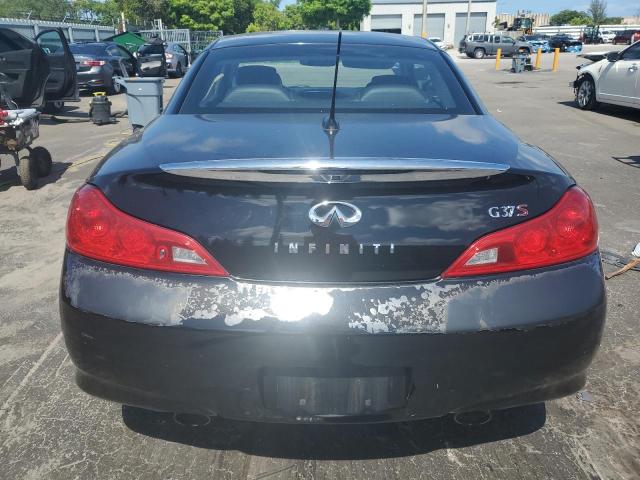 JNKCV66E19M723672 - 2009 INFINITI G37 BASE BLACK photo 6