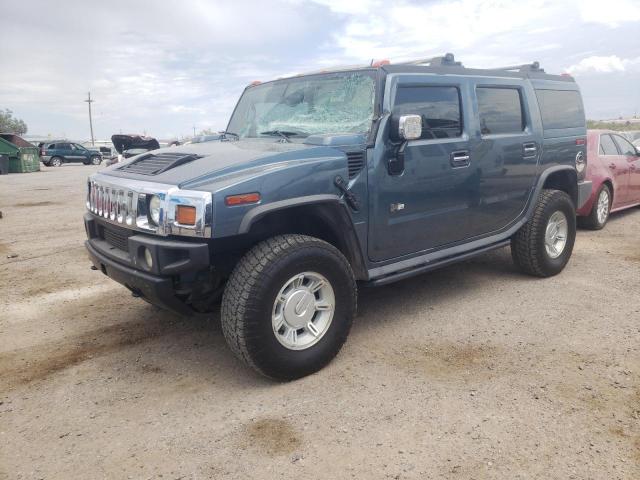 5GRGN23U85H132098 - 2005 HUMMER H2 TEAL photo 1