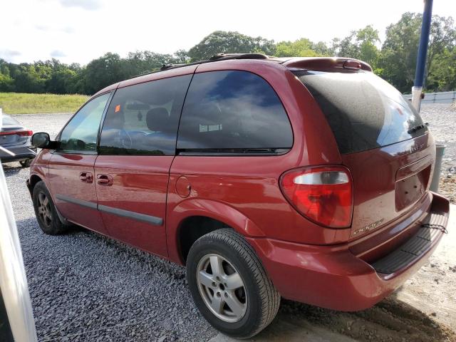 1D4GP45R76B731582 - 2006 DODGE CARAVAN SXT RED photo 2