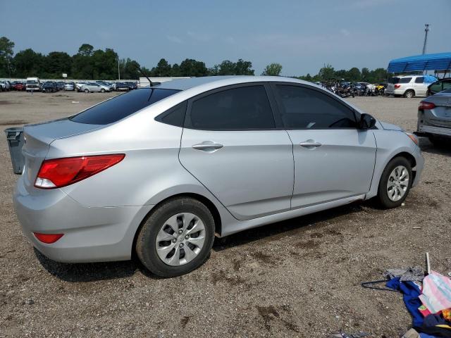 KMHCT4AE6GU071305 - 2016 HYUNDAI ACCENT SE SILVER photo 3