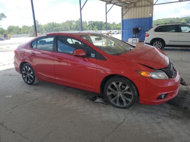 2HGFB6E51CH705919 - 2012 HONDA CIVIC SI RED photo 4