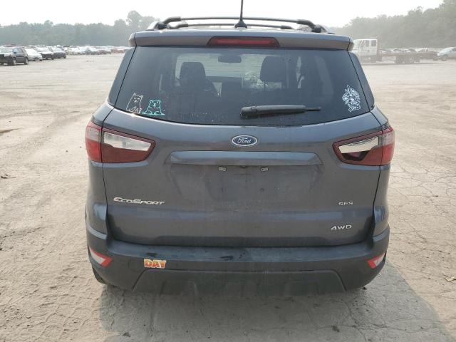 MAJ6P1CL4JC236013 - 2018 FORD ECOSPORT SES GRAY photo 6