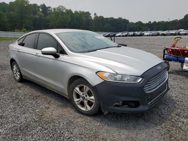 3FA6P0G71GR255054 - 2016 FORD FUSION S SILVER photo 4