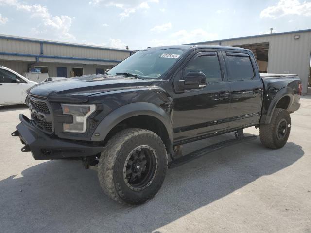 1FTFW1RG0JFD63962 - 2018 FORD F150 RAPTOR BLACK photo 1