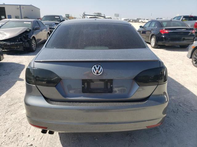 3VW2K7AJ7EM312398 - 2014 VOLKSWAGEN JETTA BASE GRAY photo 6