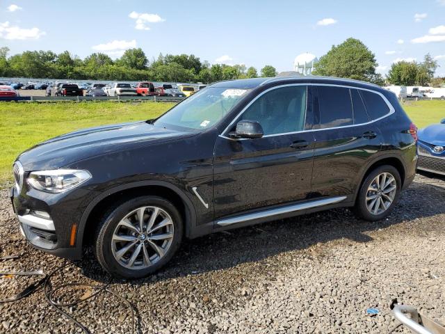 5UXTR9C55KLE18734 - 2019 BMW X3 XDRIVE30I BLACK photo 1