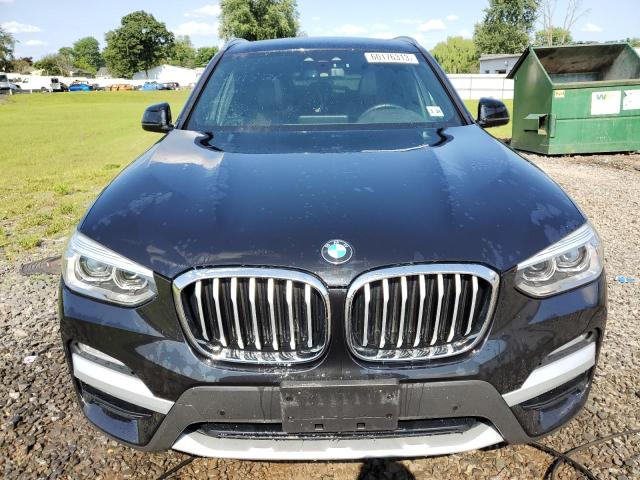 5UXTR9C55KLE18734 - 2019 BMW X3 XDRIVE30I BLACK photo 5