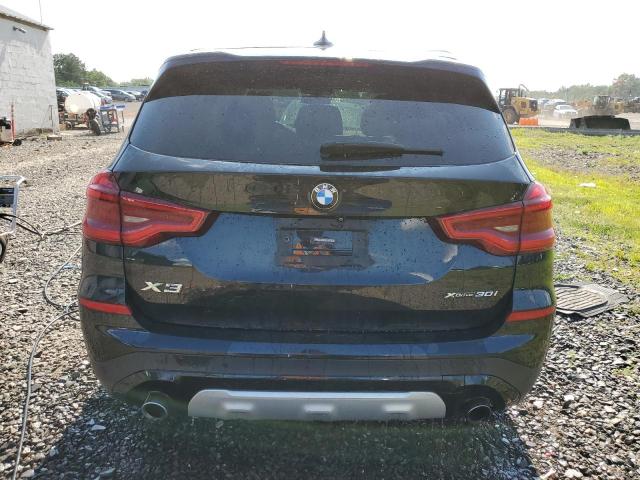 5UXTR9C55KLE18734 - 2019 BMW X3 XDRIVE30I BLACK photo 6