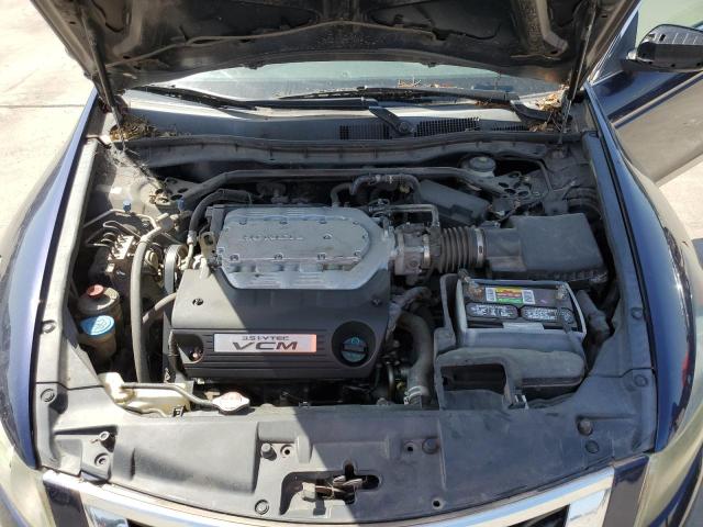 1HGCP36898A019998 - 2008 HONDA ACCORD EXL BLUE photo 11