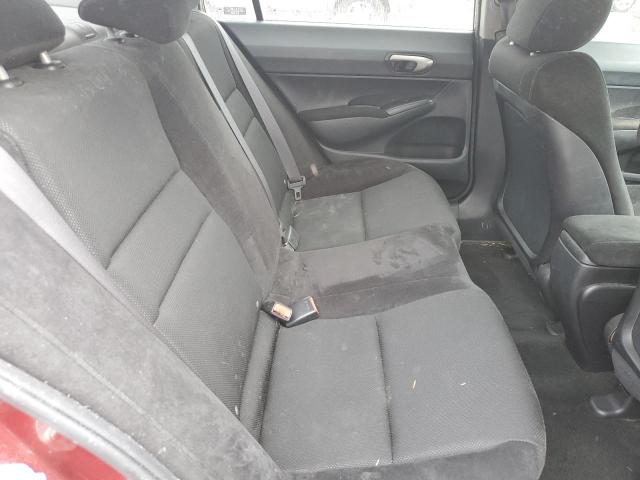 19XFA16699E018266 - 2009 HONDA CIVIC LX-S Kırmızı fotoğraf 10