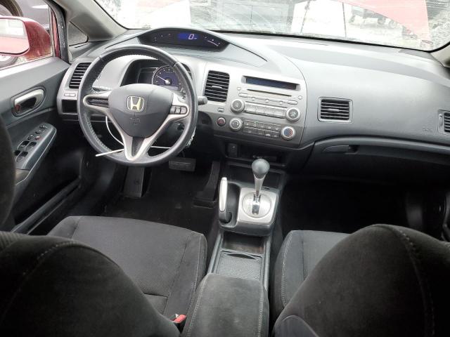 19XFA16699E018266 - 2009 HONDA CIVIC LX-S Kırmızı fotoğraf 8