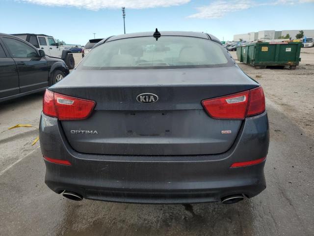 KNAGM4A75F5635214 - 2015 KIA OPTIMA LX GRAY photo 6