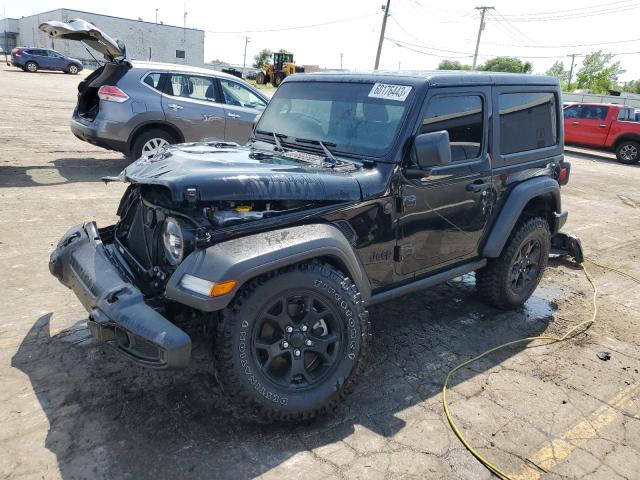 1C4GJXAN5PW545455 - 2023 JEEP WRANGLER SPORT BLACK photo 1