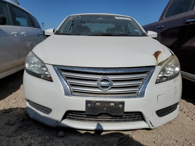 3N1AB7AP5DL773366 - 2013 NISSAN SENTRA S WHITE photo 5