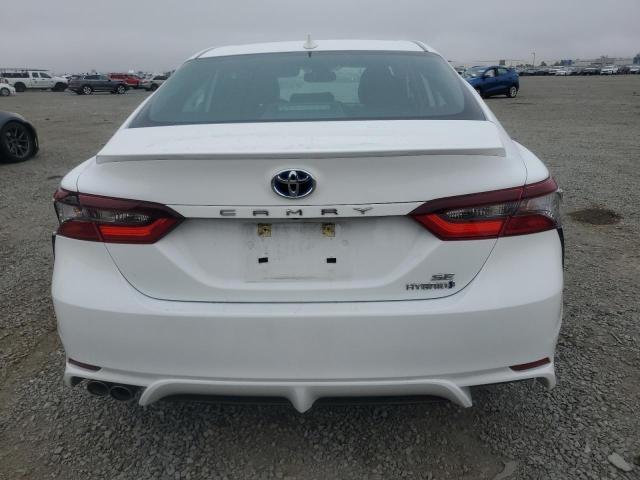 4T1S31AK5RU631267 - 2024 TOYOTA CAMRY SE NIGHT SHADE WHITE photo 6