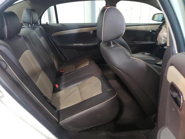 1G1ZE5EB0AF201274 - 2010 CHEVROLET MALIBU LTZ თეთრი ფოტო 10