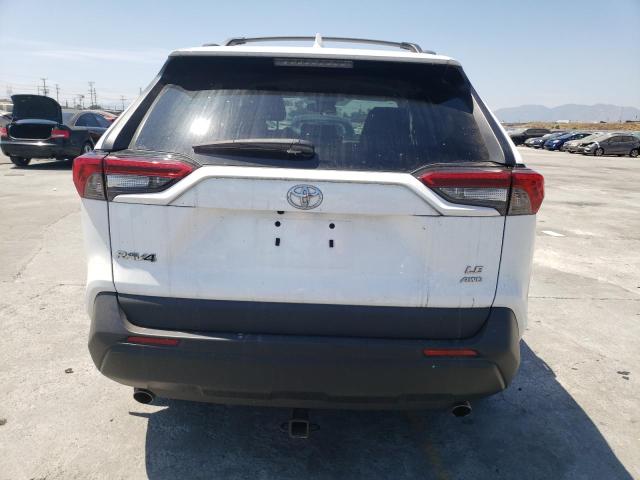 2T3G1RFV2KW012796 - 2019 TOYOTA RAV4 LE WHITE photo 6