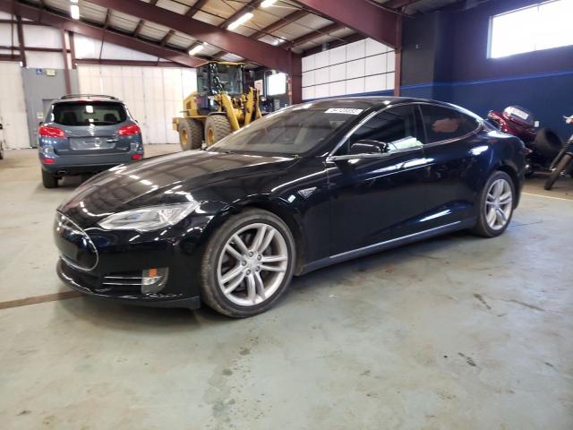 5YJSA1H11EFP44983 - 2014 TESLA MODEL S Սև լուսանկար 1