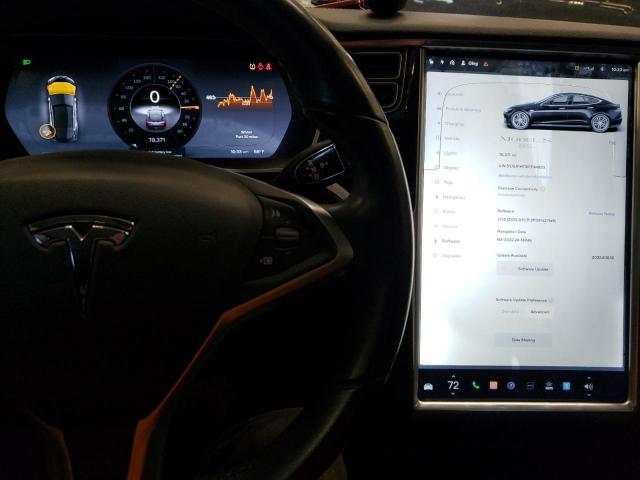 5YJSA1H11EFP44983 - 2014 TESLA MODEL S Սև լուսանկար 9