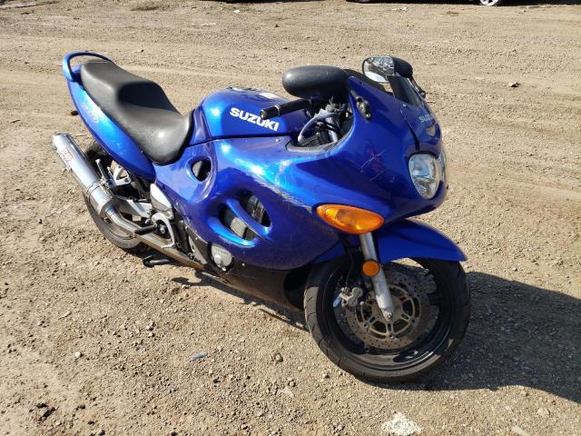 JS1GN79A922100815 - 2002 SUZUKI GSX600 F BLUE photo 1