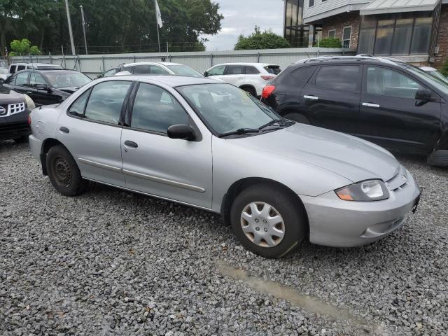 1G1JC52F337245826 - 2003 CHEVROLET CAVALIER SILVER photo 4