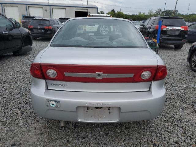 1G1JC52F337245826 - 2003 CHEVROLET CAVALIER SILVER photo 6