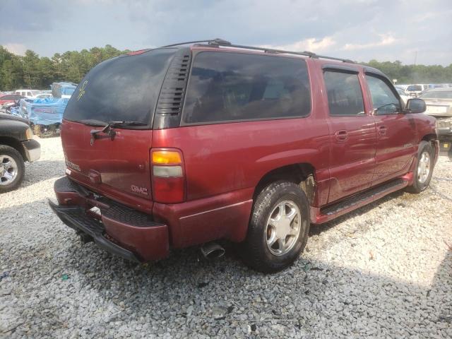 1GKFK66UX2J251515 - 2002 GMC DENALI XL K1500 MAROON photo 4