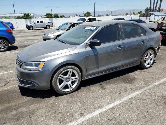 3VW2K7AJ1EM316270 - 2014 VOLKSWAGEN JETTA BASE 灰色 照片 1