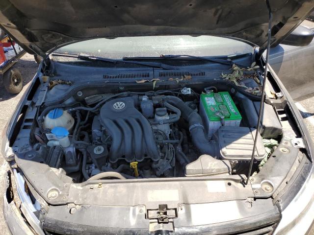 3VW2K7AJ1EM316270 - 2014 VOLKSWAGEN JETTA BASE 灰色 照片 11
