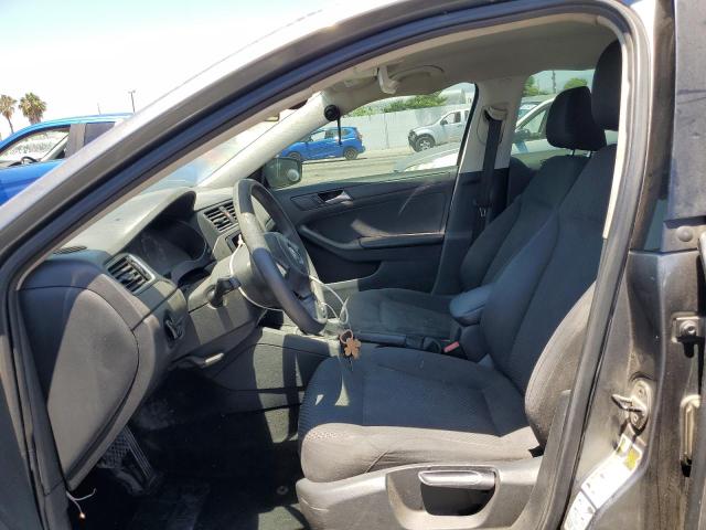 3VW2K7AJ1EM316270 - 2014 VOLKSWAGEN JETTA BASE 灰色 照片 7