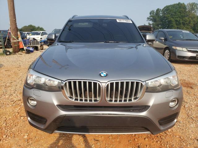 5UXWZ7C31H0V89536 - 2017 BMW X3 SDRIVE28I GRAY photo 5