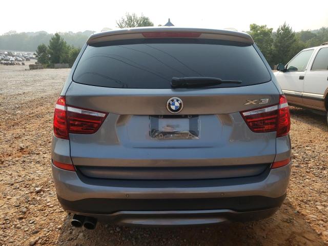 5UXWZ7C31H0V89536 - 2017 BMW X3 SDRIVE28I GRAY photo 6