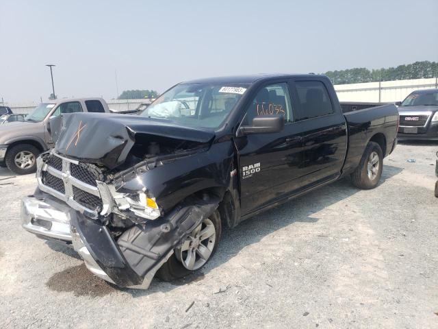 1C6RR7TTXMS522213 - 2021 RAM 1500 CLASS SLT შავი ფოტო 1