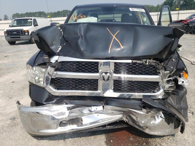 1C6RR7TTXMS522213 - 2021 RAM 1500 CLASS SLT შავი ფოტო 11