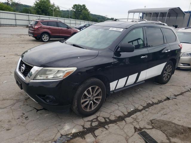 5N1AR2MM6DC615963 - 2013 NISSAN PATHFINDER S BLACK photo 1