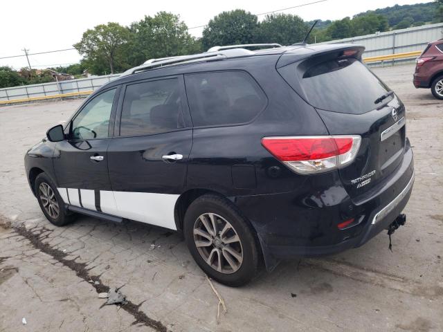 5N1AR2MM6DC615963 - 2013 NISSAN PATHFINDER S BLACK photo 2