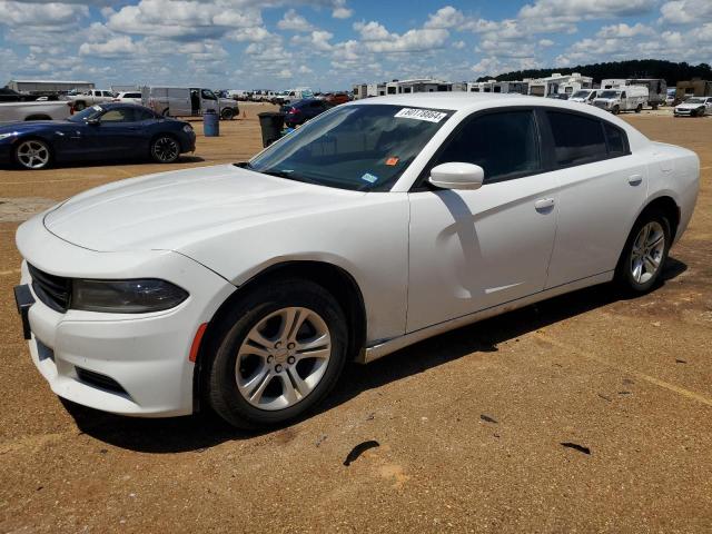 2C3CDXBG6KH673057 - 2019 DODGE CHARGER SXT WHITE photo 1