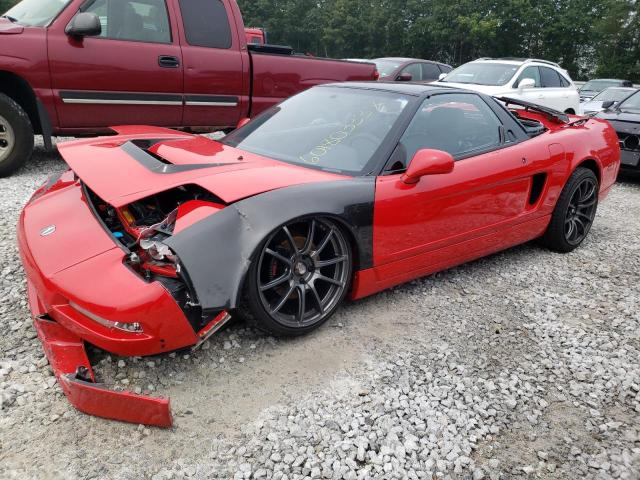 JH4NA1150MT000201 - 1991 ACURA NSX RED photo 1