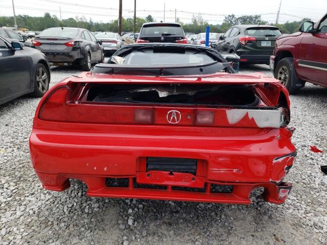 JH4NA1150MT000201 - 1991 ACURA NSX RED photo 6