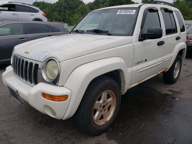 1J4GL58K42W186645 - 2002 JEEP LIBERTY LIMITED WHITE photo 1