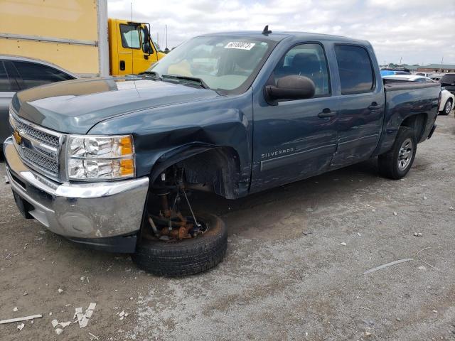 3GCPCREA0CG237969 - 2012 CHEVROLET silverado C1500  LS BLUE photo 1