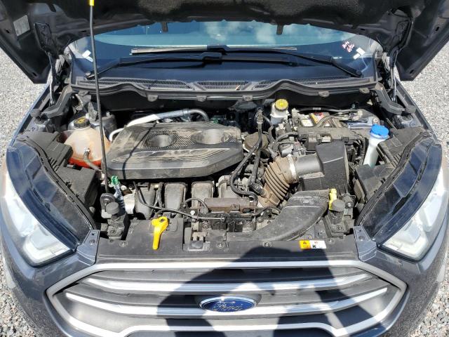 MAJ6P1UL2JC159396 - 2018 FORD ECOSPORT SE ნაცრისფერი ფოტო 12