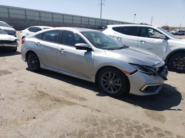 19XFC1F74ME003590 - 2021 HONDA CIVIC EXL SILVER photo 4