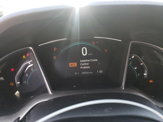 19XFC1F74ME003590 - 2021 HONDA CIVIC EXL SILVER photo 9