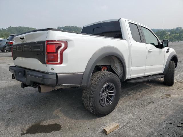 1FTEX1RG0KFC41936 - 2019 FORD F150 RAPTOR WHITE photo 3