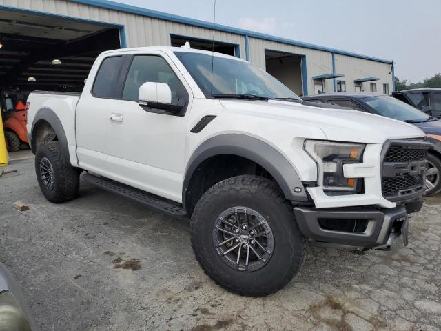 1FTEX1RG0KFC41936 - 2019 FORD F150 RAPTOR WHITE photo 4