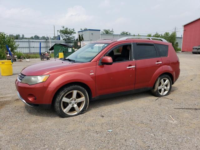 JA4MT41XX8Z603406 - 2008 MITSUBISHI OUTLANDER XLS RED photo 1