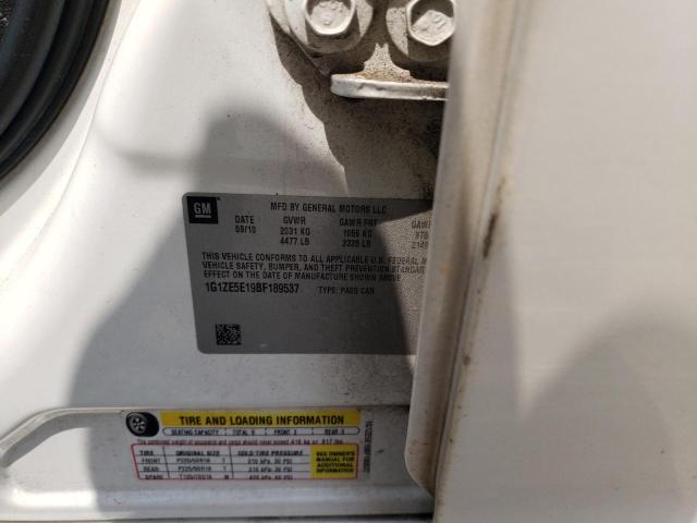 1G1ZE5E19BF189537 - 2011 CHEVROLET MALIBU LTZ Ağ foto 13